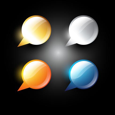 chat bubble vector