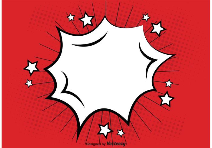 Comic Style Vector Background