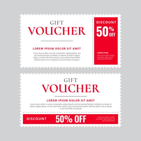 Coupon Vector Template