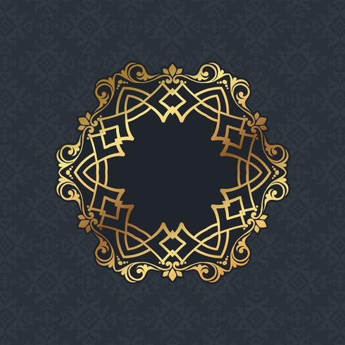 Decorative border design  vector