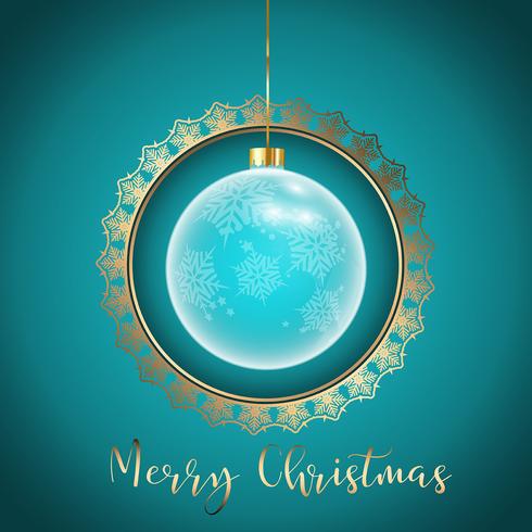 Decorative Christmas background  vector