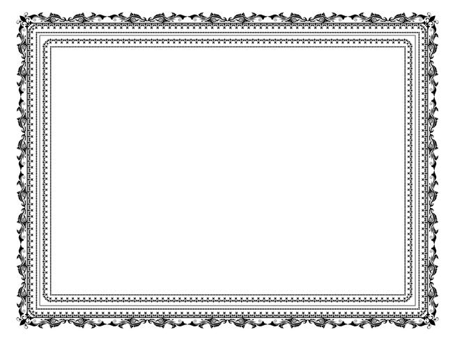 decorative frame  vector