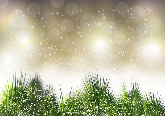 Free Christmas Pine Needle Vector