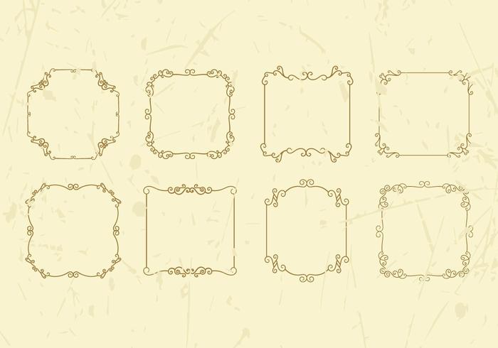 Free Decorative Vintage Frame Vector
