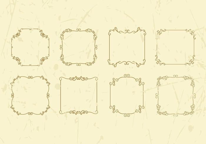 Free Decorative Vintage Frame Vector