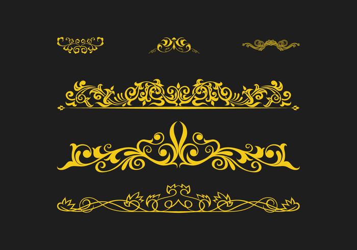 FREE SCROLLWORK VECTOR 2
