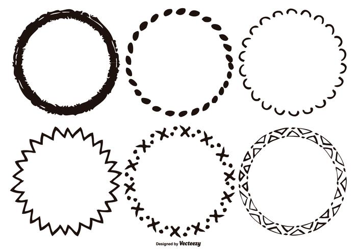 Funky Fun Frame Collection vector