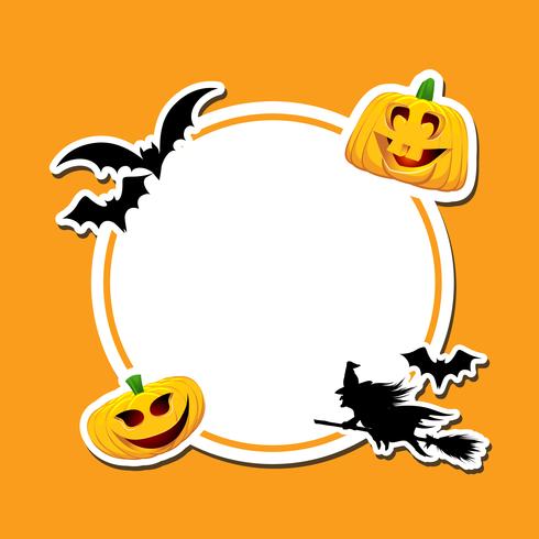 Halloween background vector