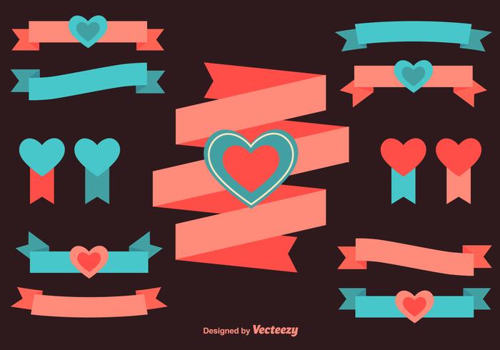 Love Ribbons vector