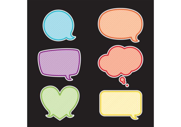 Speech Bubble Vectors