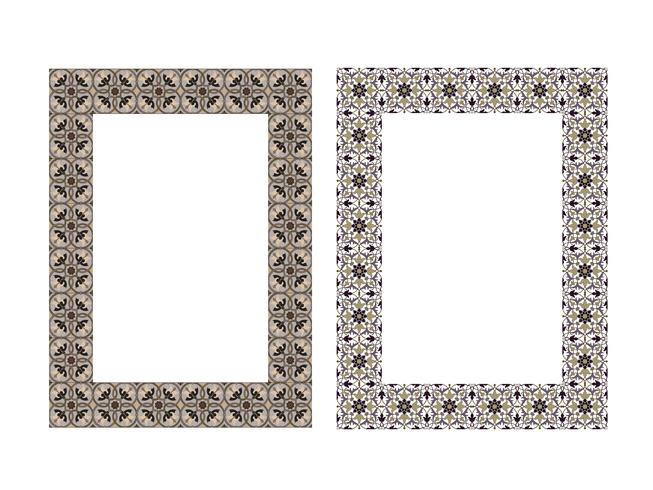 square elegant frame.. Vector Illustration.