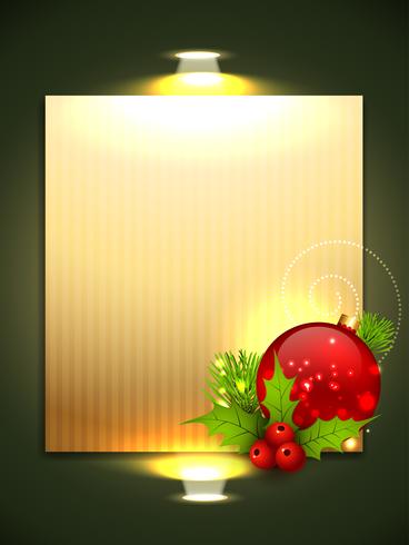 christmas background design vector