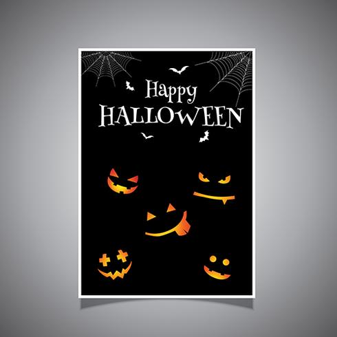 Halloween background design  vector