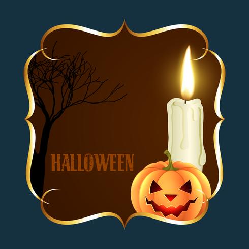 halloween background design vector
