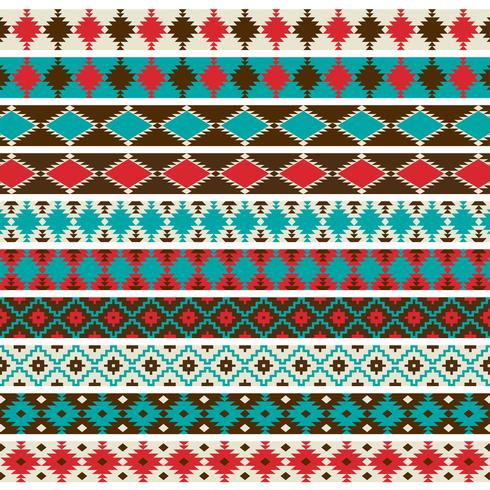 Native American border patterns graphics vector