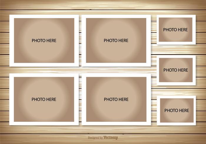 Photo Collage Template vector