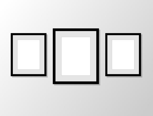 Vector Wall Frames Illustration