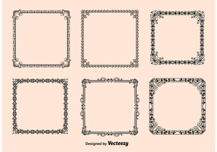 Vintage Frames Vectors