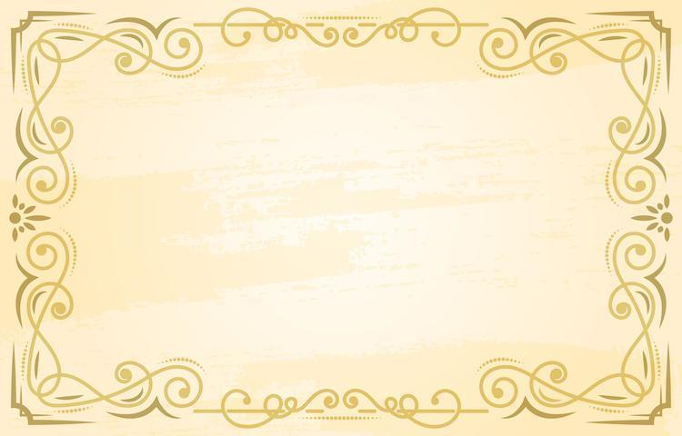 Vintage Ornament Border Background  vector